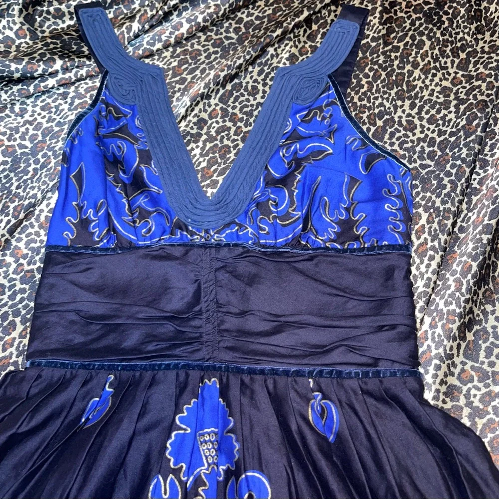 Free People Victorious Twee Retro Mini Dress